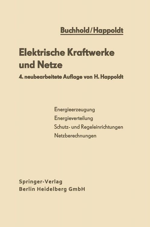 Produktbild: Elektrische Kraftwerke und Netze