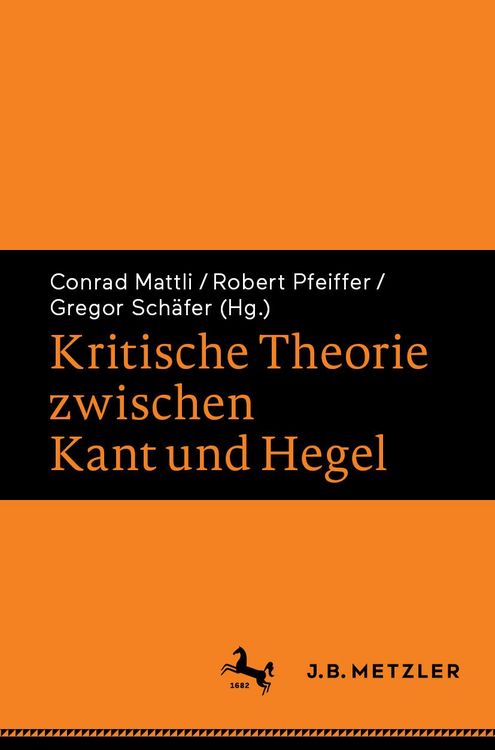 Produktbild: Kritische Theorie zwischen Kant und Hegel