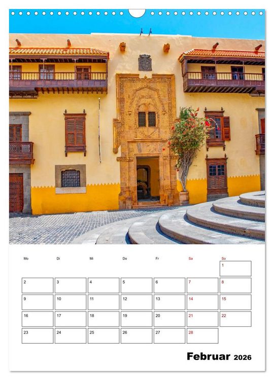 Produktbild: Las Palmas - ein traumhaftes Reiseziel (Wandkalender 2026 DIN A3 hoch), CALVENDO Monatskalender