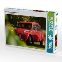 Produktbild: CALVENDO Puzzle 2CV nach einem Regenguss 1000 Teile Lege-Gr&ouml;&szlig;e 64 x 48 cm Foto-Puzzle Bild von Meike B&ouml;lts