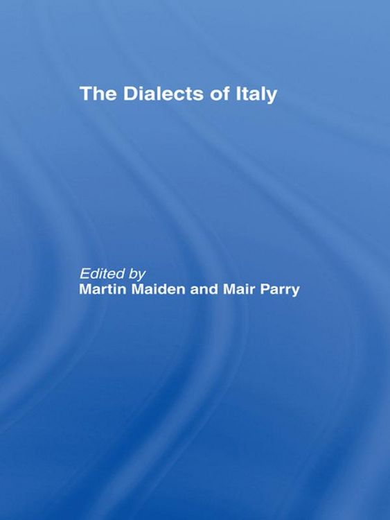 Produktbild: The Dialects of Italy