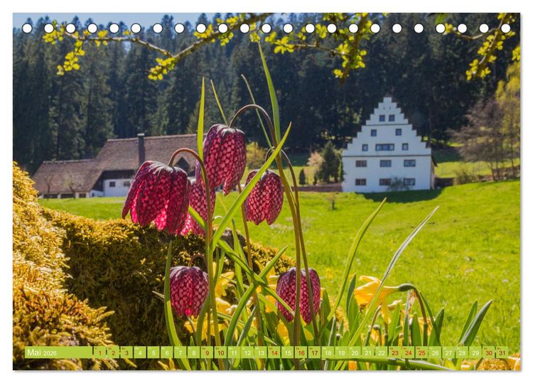 Produktbild: Freudenstadt-Impressionen (Tischkalender 2026 DIN A5 quer), CALVENDO Monatskalender