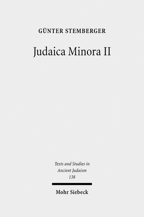 Produktbild: Judaica Minora
