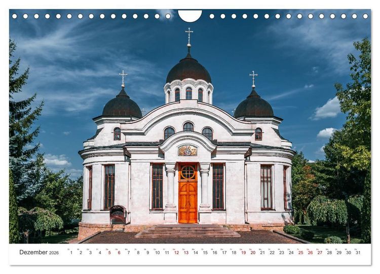 Produktbild: Republik Moldawien - Das s&uuml;dosteurop&auml;ische Kleinod (Wandkalender 2026 DIN A4 quer), CALVENDO Monatskalender