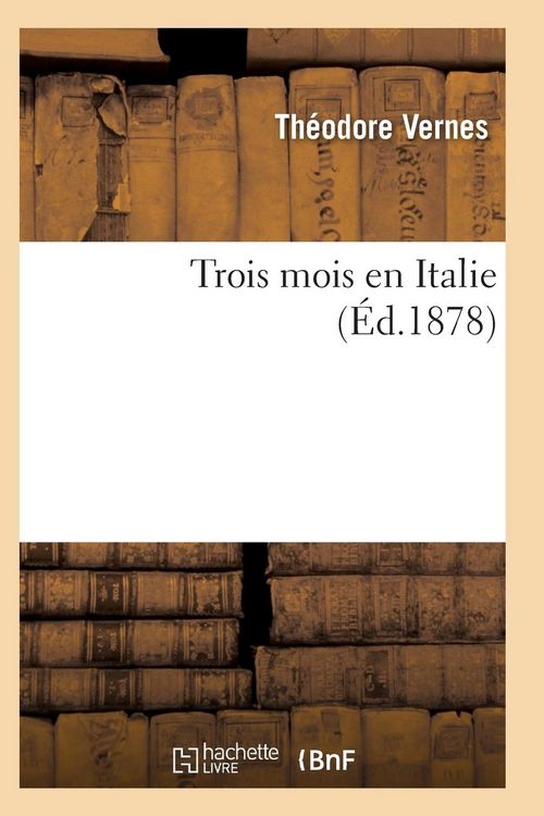 Produktbild: Trois mois en Italie