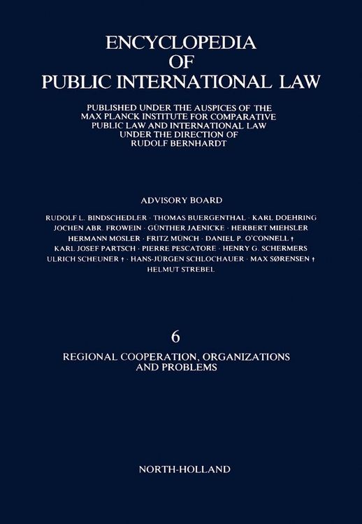 Produktbild: Regional Cooperation, Organizations and Problems