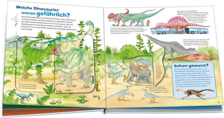 Produktbild: Dinosaurier / Was ist was junior Bd. 3