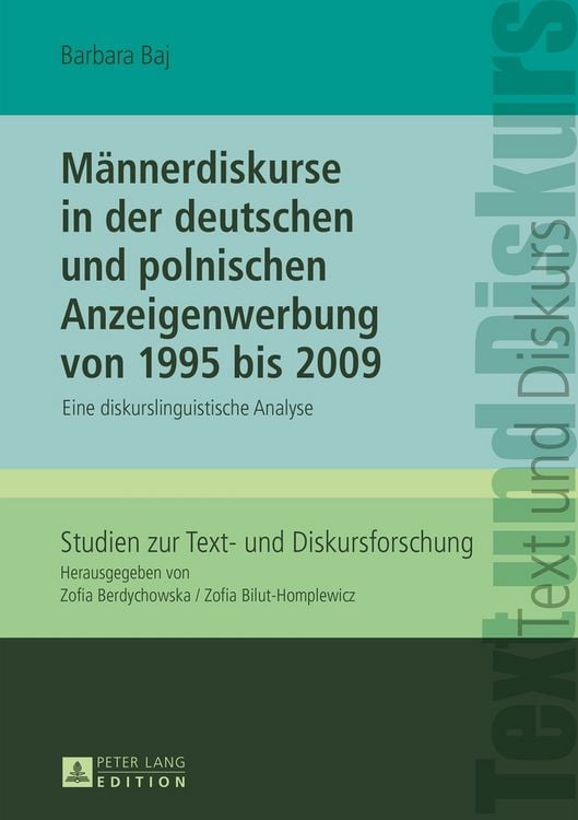Produktbild: M&auml;nnerdiskurse in der deutschen und polnischen Anzeigenwerbung von 1995 bis 2009