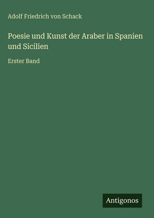 Produktbild: Poesie und Kunst der Araber in Spanien und Sicilien