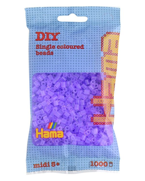 Produktbild: HAMA Perlen Midi - Transparent Flieder 1000 Perlen