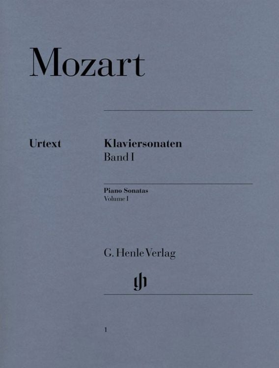 Produktbild: Wolfgang Amadeus Mozart - Klaviersonaten, Band I