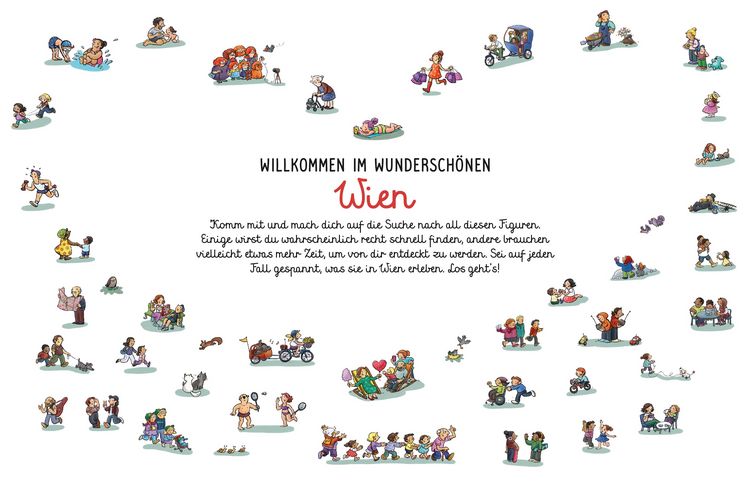 Produktbild: Wien Wimmelbuch