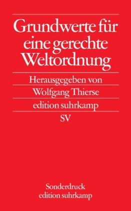 Produktbild: Grundwerte f&uuml;r eine gerechte Weltordnung