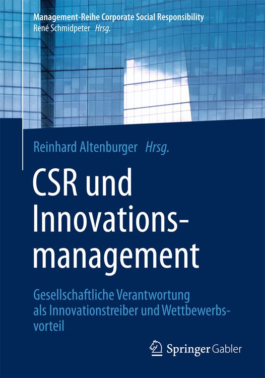 Produktbild: CSR und Innovationsmanagement