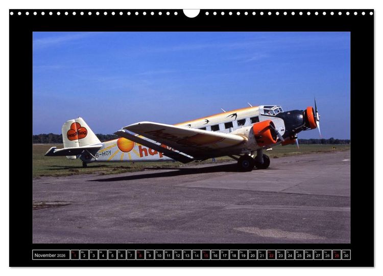Produktbild: JU-AIR Ju-52 (Wandkalender 2026 DIN A3 quer), CALVENDO Monatskalender