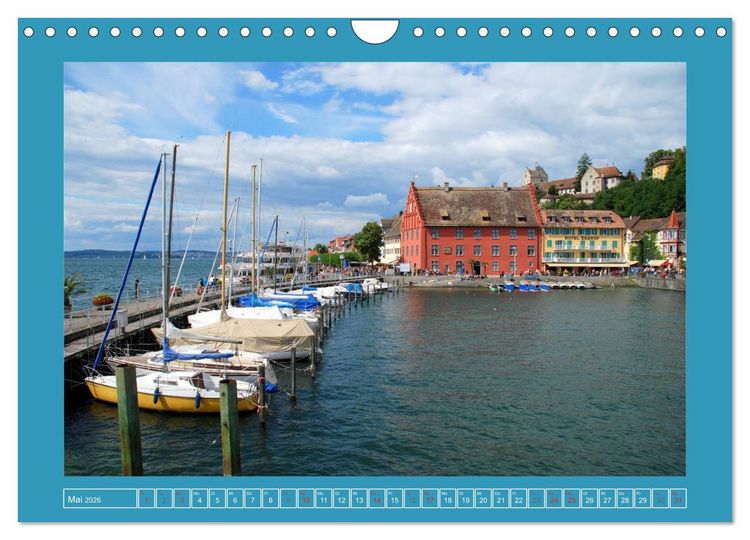 Produktbild: Impressionen vom sch&ouml;nen Bodensee (Wandkalender 2026 DIN A4 quer), CALVENDO Monatskalender