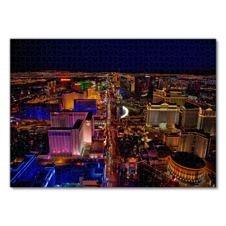 Produktbild: Lais Puzzle Las Vegas 1000 Teile