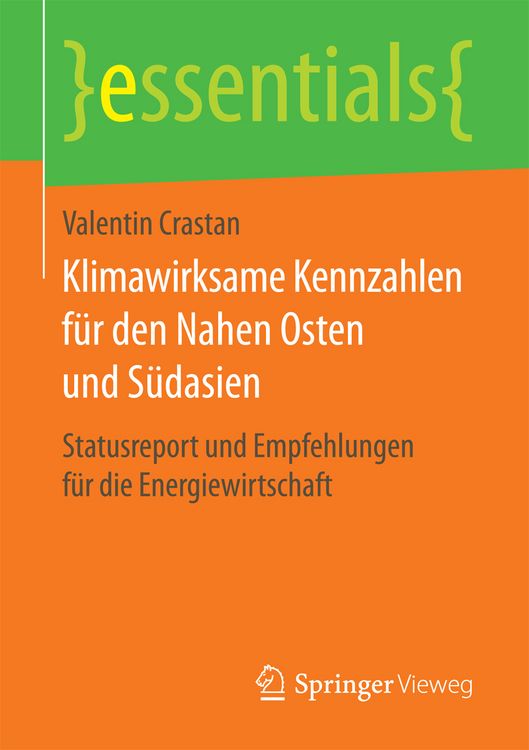 Produktbild: Klimawirksame Kennzahlen f&uuml;r den Nahen Osten und S&uuml;dasien