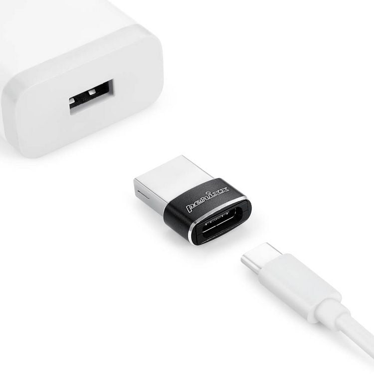 Produktbild: Perixx USB 2.0 Adapter [1x USB 2.0 Stecker A - 1x USB 2.0 Buchse C] PERIPRO-408
