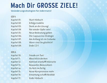Produktbild: Mach Dir GROSSE ZIELE! (Audio-CD)