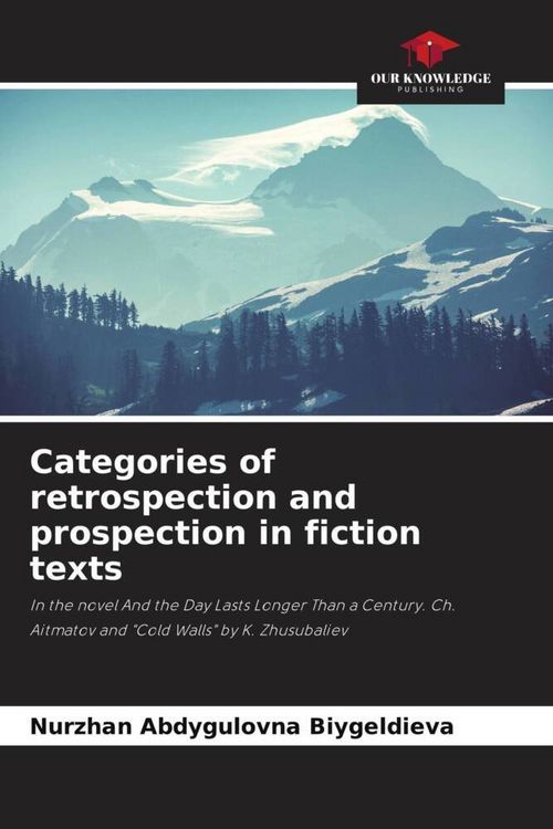 Produktbild: Categories of retrospection and prospection in fiction texts
