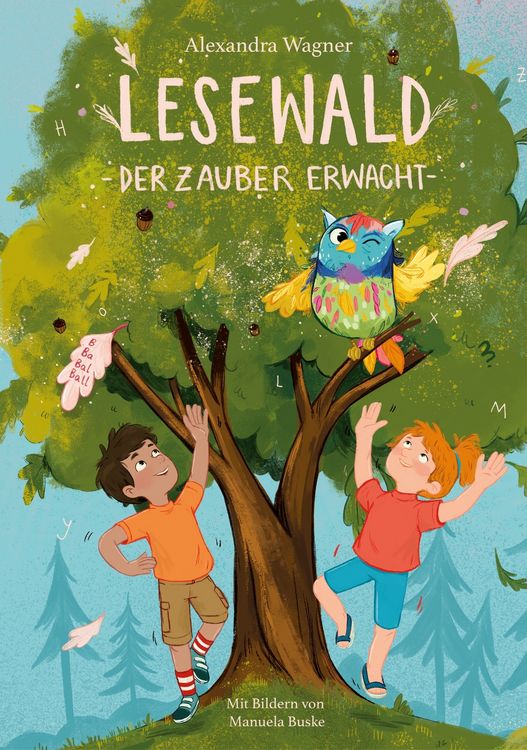 Produktbild: Lesewald, Der Zauber erwacht: Buch zum Lesen lernen mit der magischen Eule Ada | Erstleserbuch mit Treppenw&ouml;rter-Methode f&uuml;r Leseerfolg statt Frust |