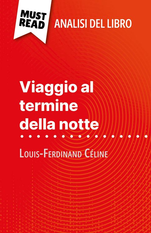 Produktbild: Viaggio al termine della notte di Louis-Ferdinand C&eacute;line (Analisi del libro)