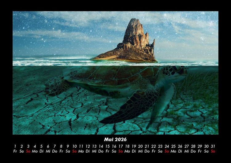 Produktbild: Schildkr&ouml;tenzauber 2026 Fotokalender DIN A3