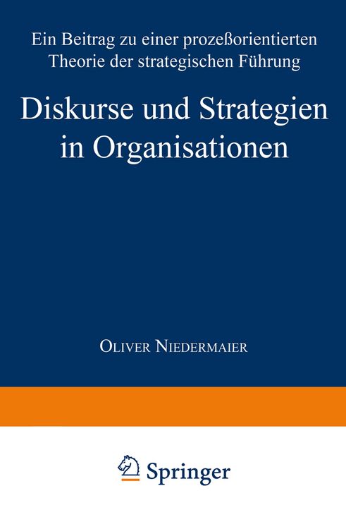 Produktbild: Diskurse und Strategien in Organisationen