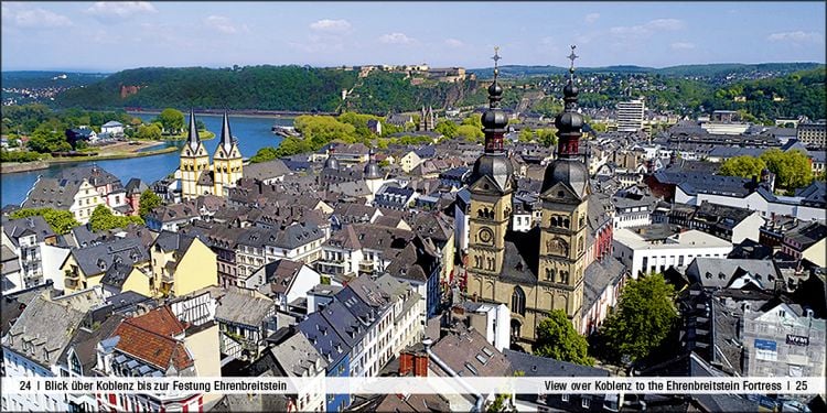 Produktbild: Koblenz bis Bingen / Koblenz to Bingen - Book To Go