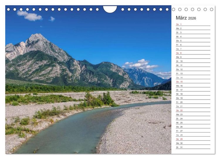Produktbild: Friaul-Julisch Venetien - zwischen Alpen und Adria (Wandkalender 2026 DIN A4 quer), CALVENDO Monatskalender