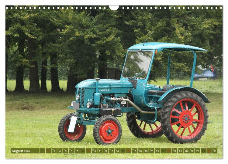 Produktbild: Traktoren - Altgediente Veteranen (Wandkalender 2026 DIN A3 quer), CALVENDO Monatskalender