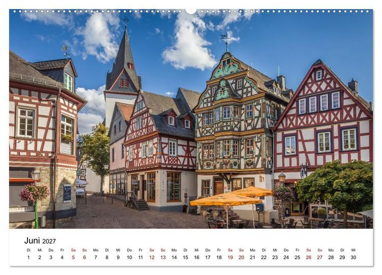Produktbild: Hessen - Malerische Orte und Landschaften (hochwertiger Premium Wandkalender 2027 DIN A2 quer), Kunstdruck in Hochglanz