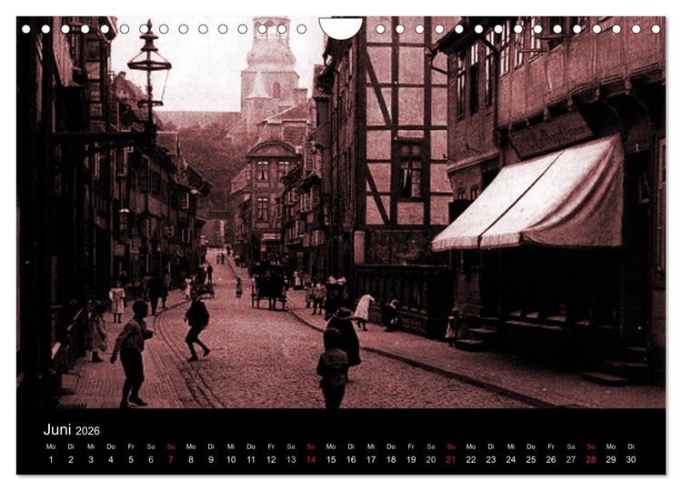 Produktbild: Hildesheimer Schaufenster um 1900 (Wandkalender 2026 DIN A4 quer), CALVENDO Monatskalender