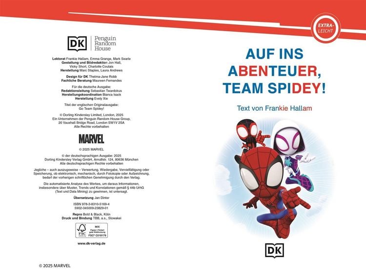 Produktbild: SUPERLESER! Marvel Spidey und seine Super-Freunde Auf ins Abenteuer, Team Spidey!