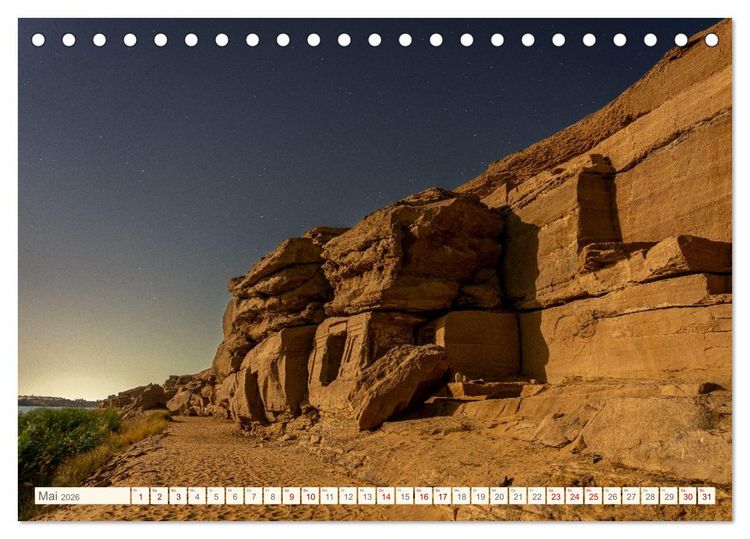 Produktbild: Pharaonisches &Auml;gypten (Tischkalender 2026 DIN A5 quer), CALVENDO Monatskalender