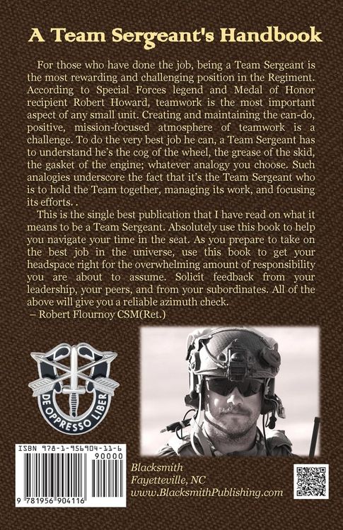 Produktbild: A Team Sergeant's Handbook