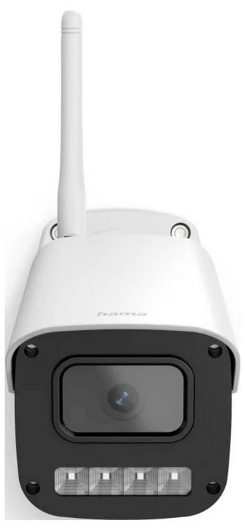 Produktbild: Hama Smarte &Uuml;berwachungskamera, WLAN, f&uuml;r au&szlig;en, Nachtsicht, 1080p, Aufzeichnung 00176653 Kabellos IP &Uuml;berwachungskamera