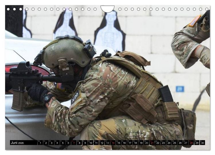 Produktbild: Spezialeinheiten &bull; U.S. Special Forces (Wandkalender 2026 DIN A4 quer), CALVENDO Monatskalender