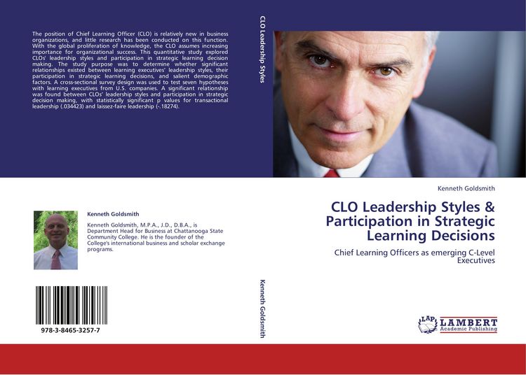Produktbild: CLO Leadership Styles & Participation in Strategic Learning Decisions