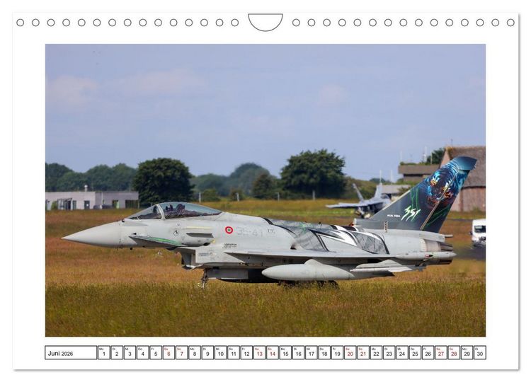 Produktbild: Nato Tiger Meet Schleswig (Wandkalender 2026 DIN A4 quer), CALVENDO Monatskalender