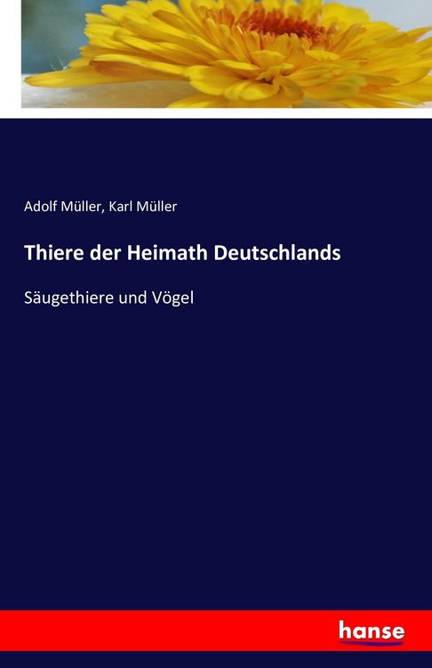 Produktbild: Thiere der Heimath Deutschlands