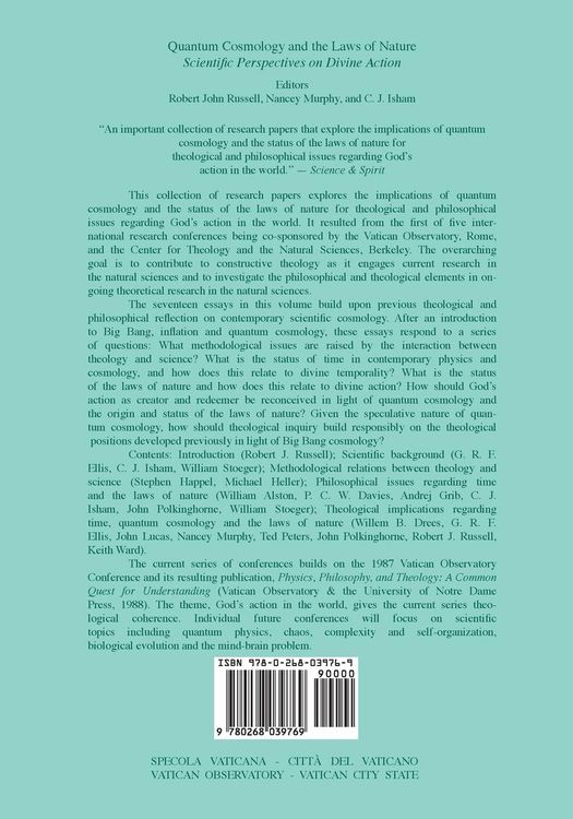 Produktbild: Quantum Cosmology and the Laws of Nature