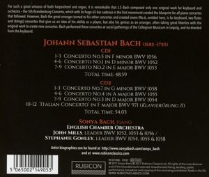 Produktbild: Keyboard Concertos 1-7,Italian Concerto