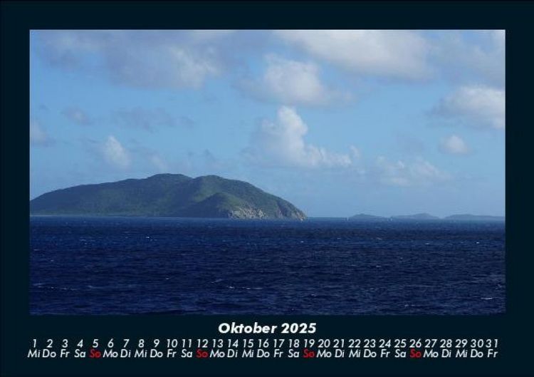 Produktbild: Trauminseln 2025 Fotokalender DIN A5