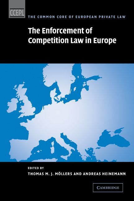 Produktbild: The Enforcement of Competition Law in Europe