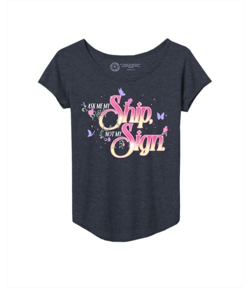 Produktbild: Ask Me My Ship, Not My Sign Women's Relaxed Fit T-Shirt Medium
