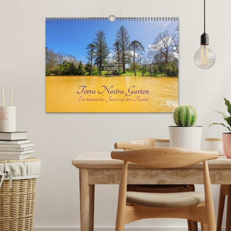Produktbild: Terra Nostra Garten - ein botanisches Juwel auf den Azoren (Wandkalender 2026 DIN A3 quer), CALVENDO Monatskalender