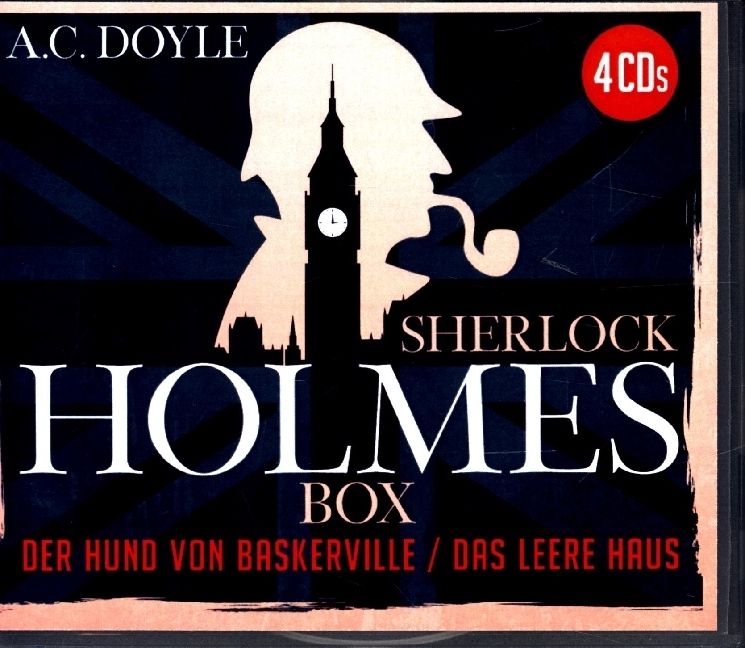 Produktbild: Die Sherlock Holmes Box, 4 Audio-CD