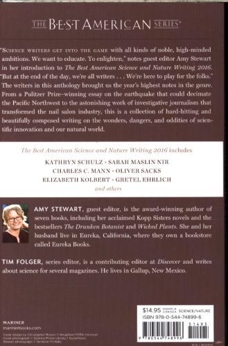 Produktbild: The Best American Science and Nature Writing 2016
